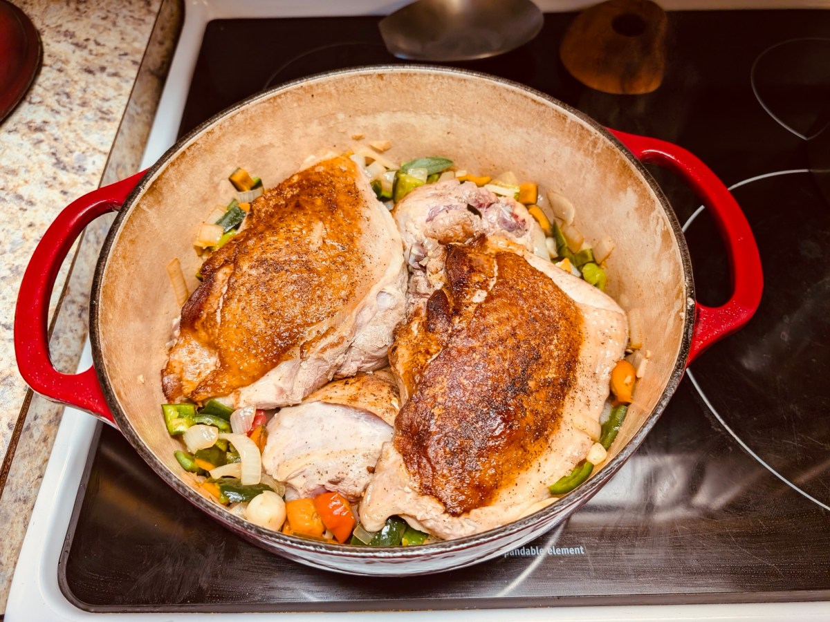 Pepper Braised Turkey Thigh and&nbsp;Drum