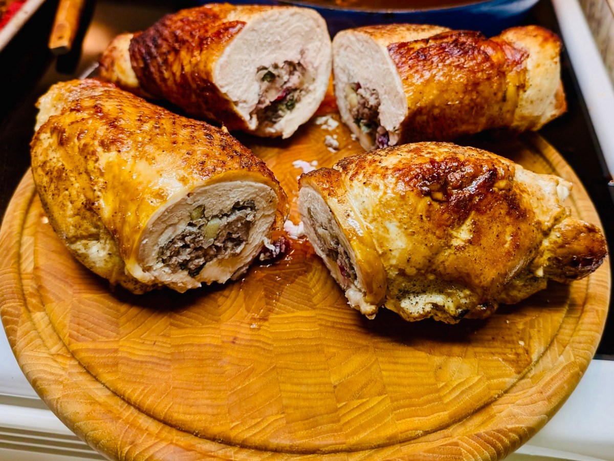 Mutton Stuffed Turkey&nbsp;Breast
