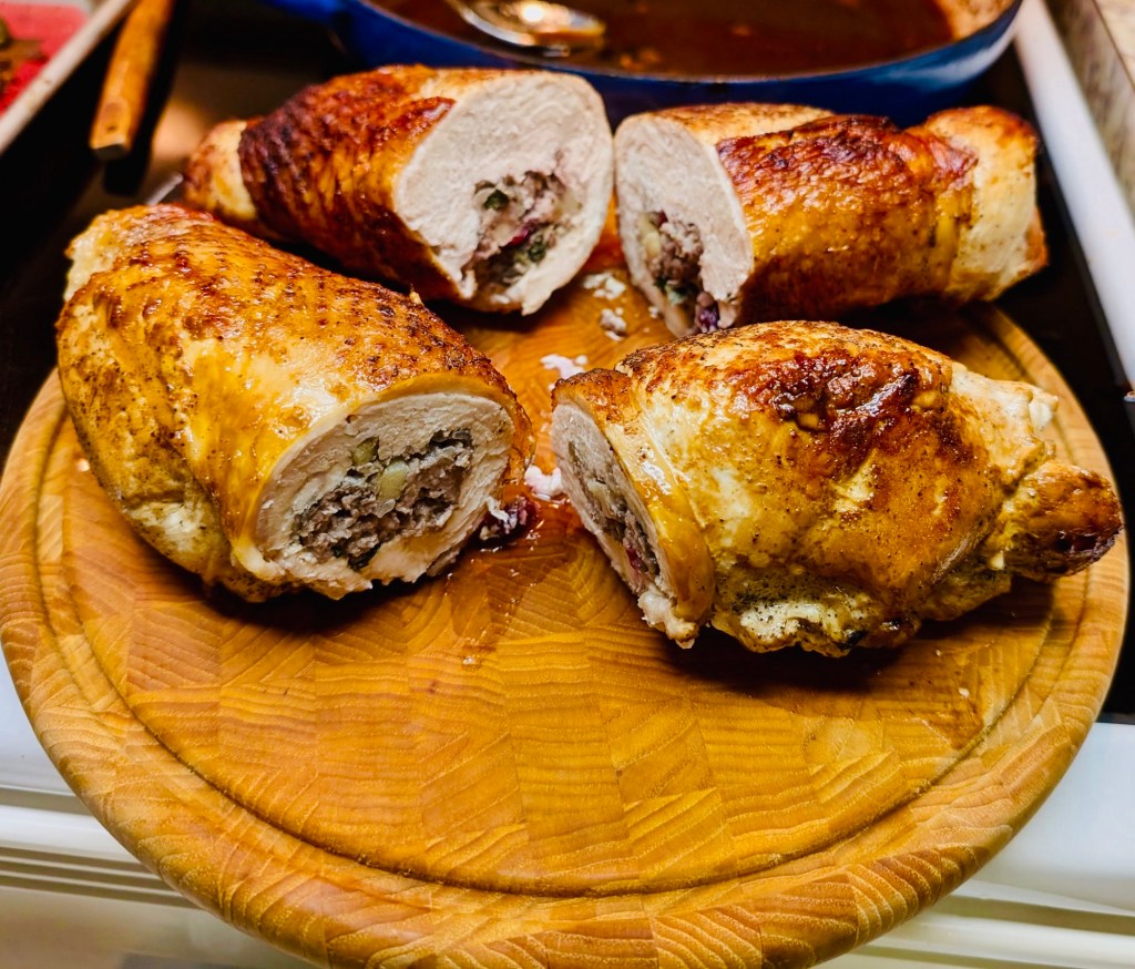 Mutton Stuffed Turkey&nbsp;Breast
